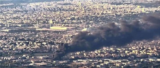 Φωτιά στη Μεταμόρφωση: Ενεργοποιήθηκε το 112 για τους επικίνδυνους καπνούς