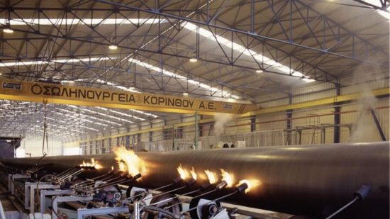 Σωληνουργεία Κορίνθου: Ανέλαβε την παραγωγή σωλήνων για το έργο Colibri της Shell