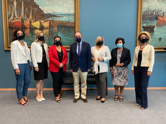 Συνάντηση Δ.Σ. της WISTA Hellas με τον Υπουργό Ναυτιλίας και Νησιωτικής Πολιτικής