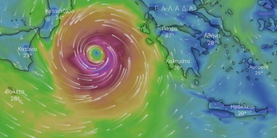 Σε ανοιχτή γραμμή με τέσσερις περιφέρειες το υπουργείο Εσωτερικών ενόψει του κυκλώνα «Ιανός»
