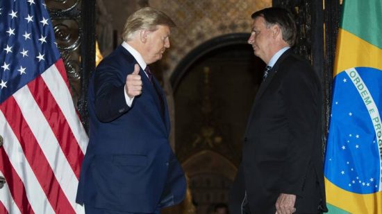 Ο Μπολσονάρου θέλει να επανεκλεγεί ο Τραμπ για να πάει στην ορκωμοσία του