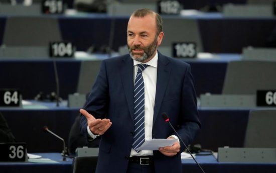 Βέμπερ: Οι κυρώσεις κατά της Τουρκίας να τεθούν στο Ευρωπαϊκό Συμβούλιο