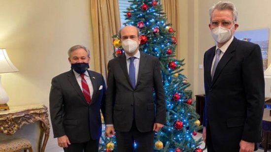 Χατζηδάκης – Μπρουλέτ: Συνάντηση για τις ενεργειακές σχέσεις Ελλάδας – ΗΠΑ