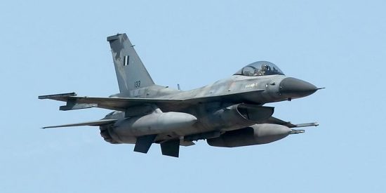 Κατέπεσε F-16 στην Ανδραβίδα – Σώος ο πιλότος (upd)