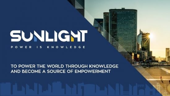 Sunlight: Νέα στρατηγική μέσα από μια νέα εταιρική εικόνα
