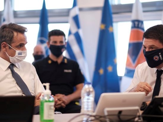 Κακοκαιρία «Μήδεια»: Παρουσία Μητσοτάκη και Κικίλια η σύσκεψη στην Πολιτική Προστασία