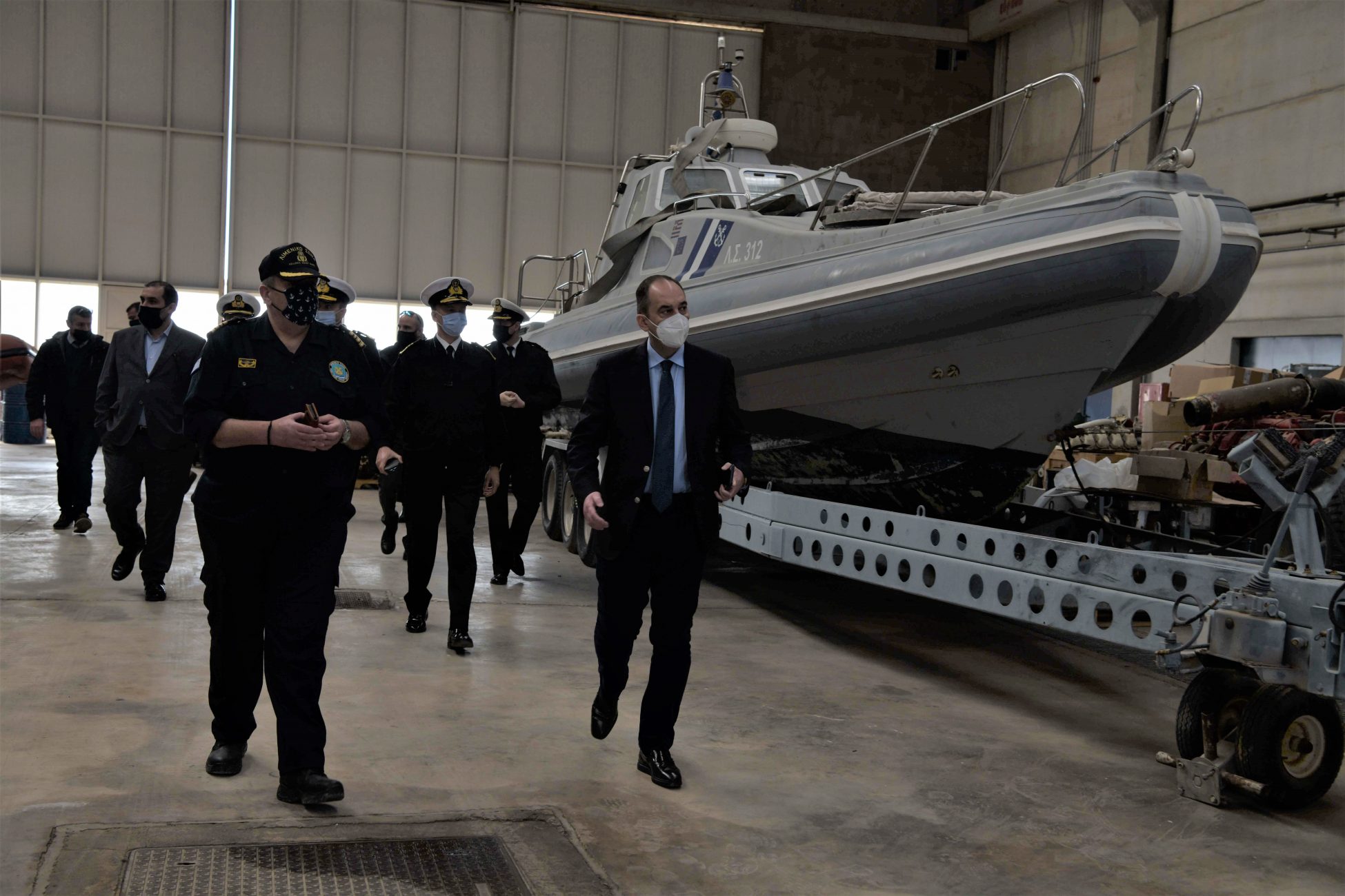 Σε εξέλιξη η ενίσχυση της Επισκευαστικής Βάσης του Λιμενικού Σώματος στην Ελευσίνα