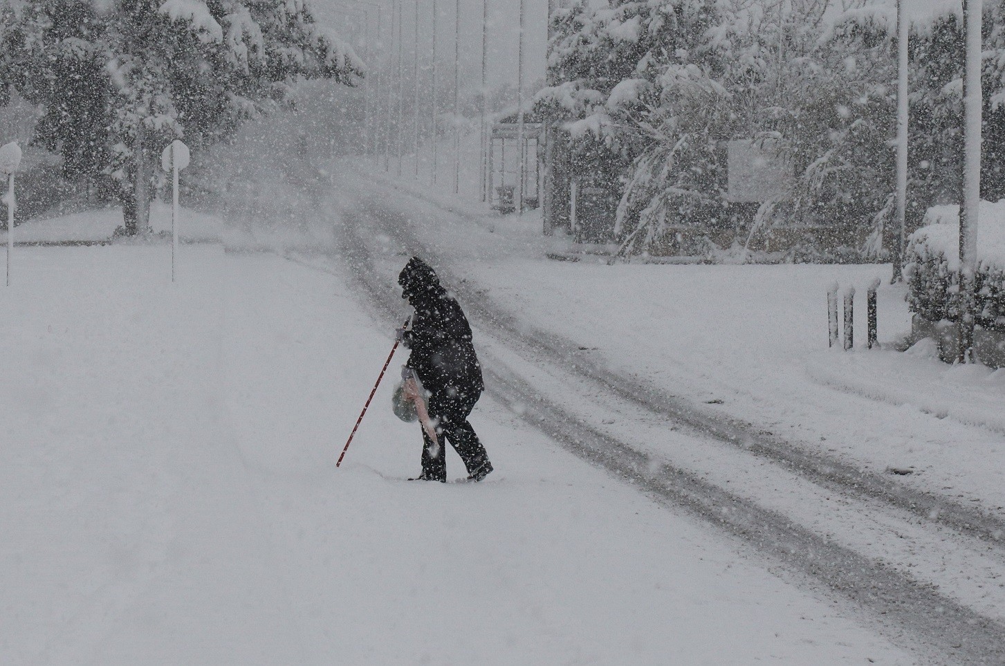 Πώς είναι η κατάσταση στα χιονισμένα Βόρεια Προάστια (Photos)
