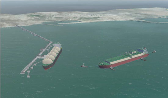 Σε ενάμιση χρόνο η ολοκλήρωση του LNG Project στο Βασιλικό