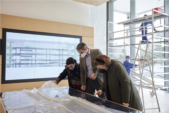 Το εντυπωσιακό ανακαινισμένο συγκρότημα της Εθνικής Πινακοθήκης επισκέφθηκε ο Κυριάκος Μητσοτάκης