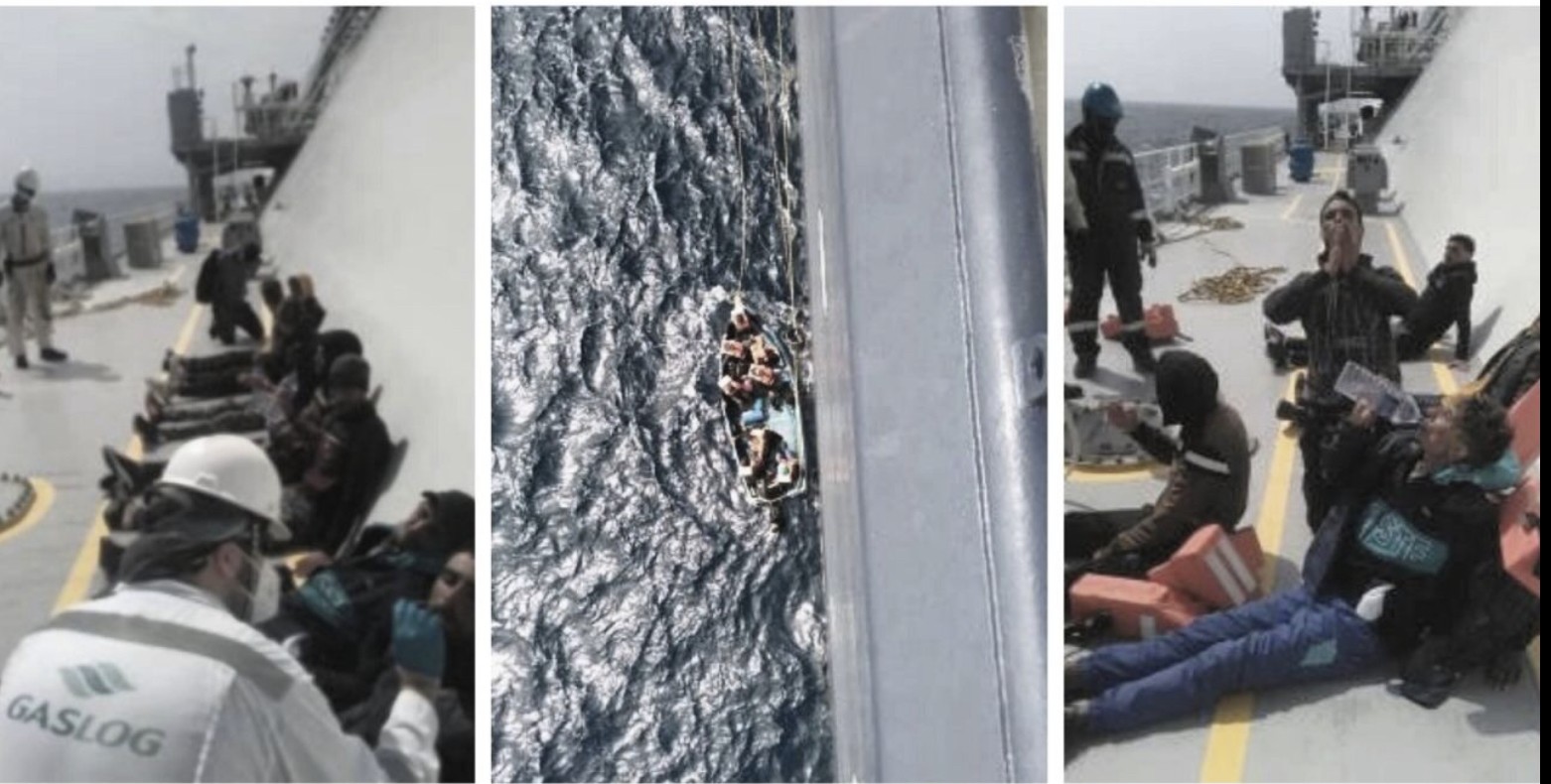 Πήτερ Λιβανός: Το GasLog Warsaw διέσωσε οκτώ ναυαγούς