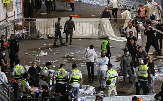 Ισραήλ: Ποδοπατήθηκαν μέχρι θανάτου τουλάχιστον 44 άτομα – Και παιδιά μεταξύ των θυμάτων(Vid)