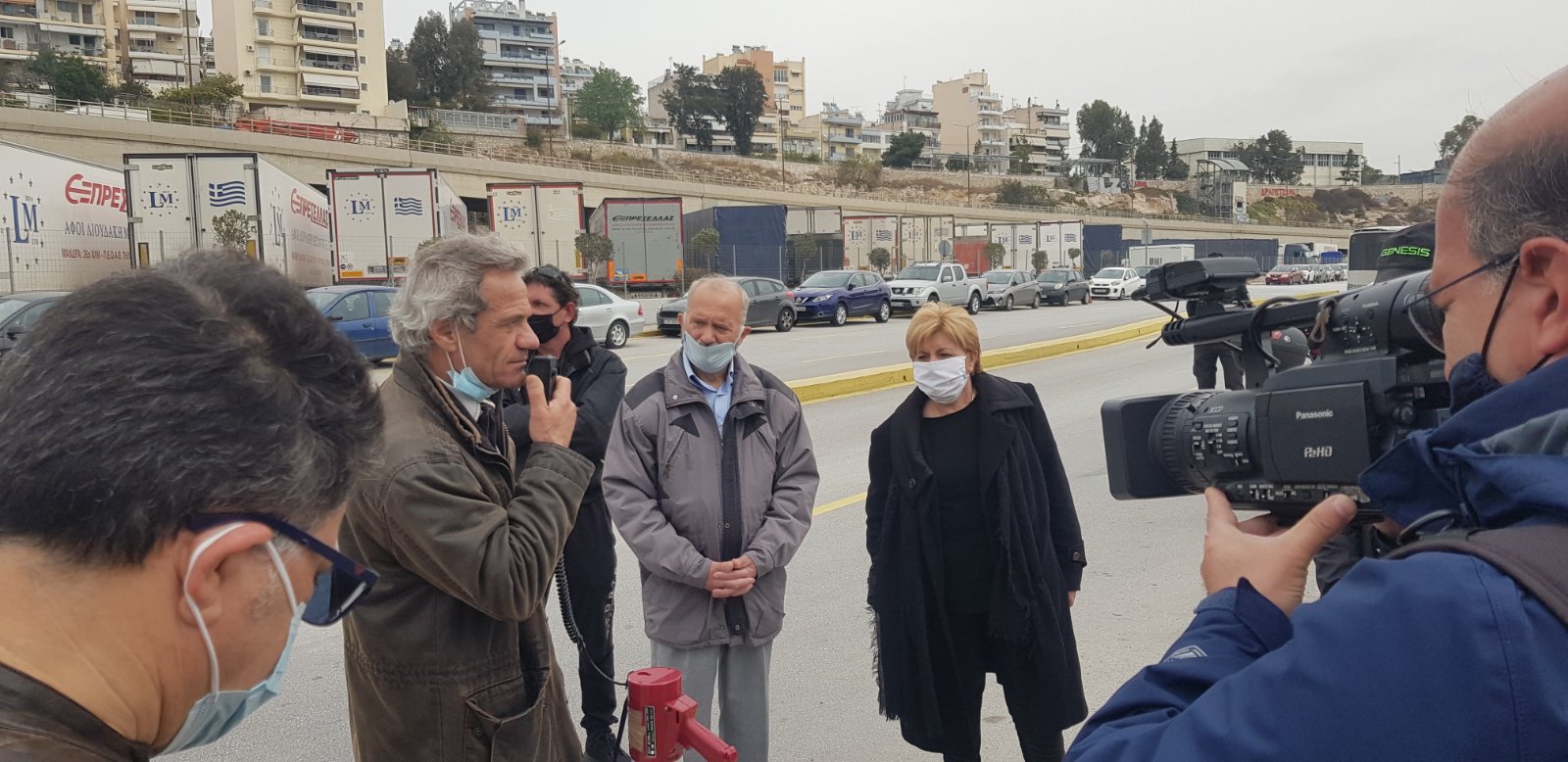 Διαμαρτυρία στο υπ. Ναυτιλίας για τους ναυτικούς του Angelic Power