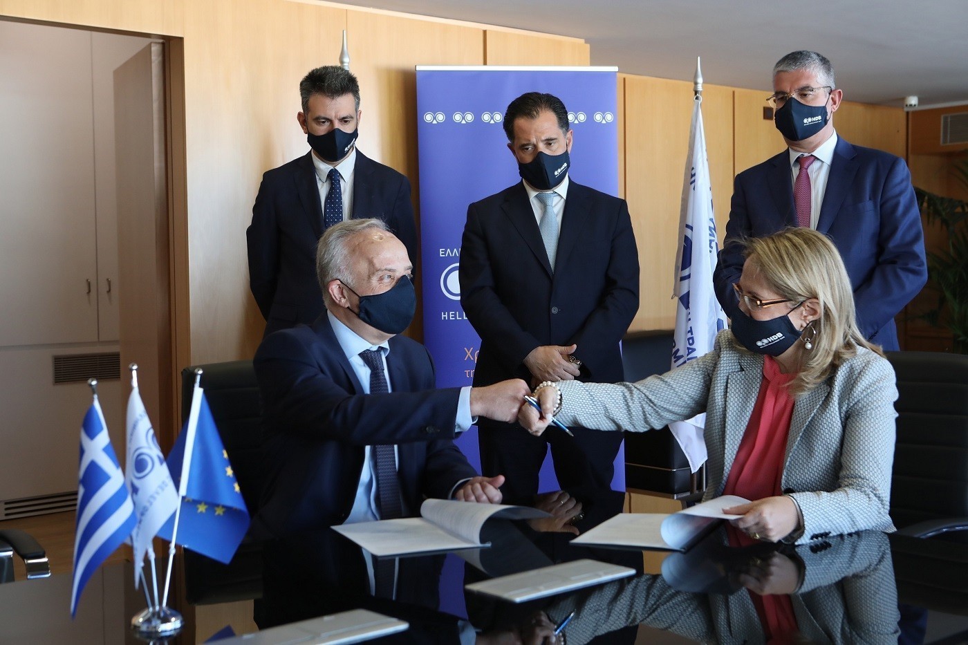 Μνημόνιο Συνεργασίας υπέγραψαν Ελληνική Αναπτυξιακή Τράπεζα και ΤΜΕΔΕ
