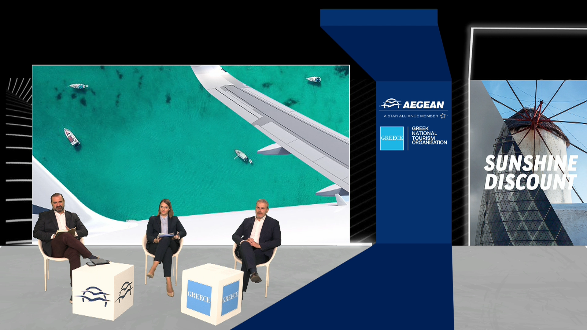 ΕΟΤ – AEGEAN: Ενώνουν ξανά τις δυνάμεις τους για την τουριστική προβολή της Ελλάδας στο εξωτερικό