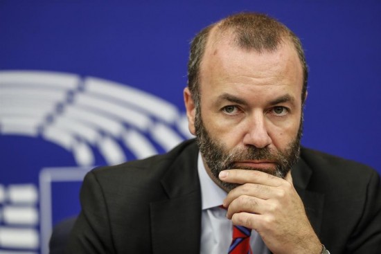 Βέμπερ: «Σκληρό» και «ισχυρό» το μήνυμα που θα στείλει το Ευρωπαϊκό Κοινοβούλιο προς την Τουρκία