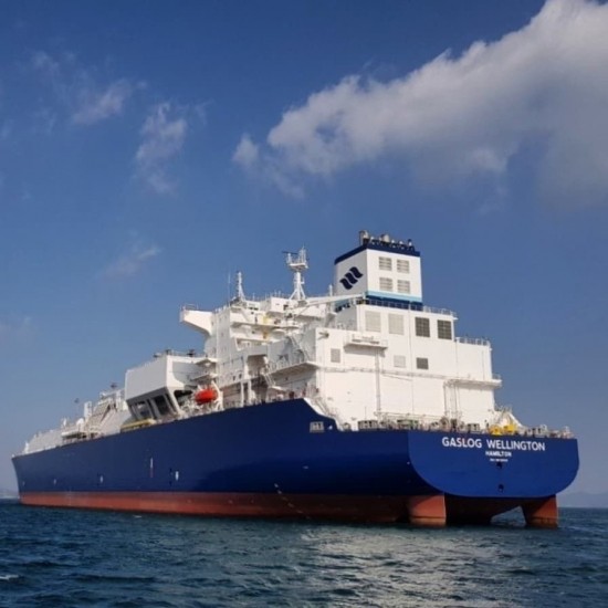 Λιβανός: Η GasLog παρέλαβε το νεότευκτο LNG «GasLog Wellington»