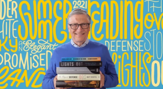 Μπιλ Γκέιτς: Tα 5 βιβλία που προτείνει για το φετινό καλοκαίρι