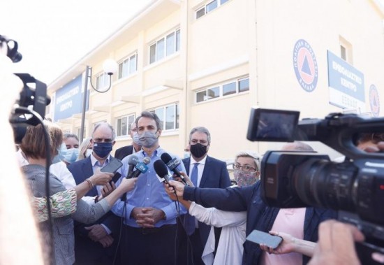 Μητσοτάκης από Ιωάννινα: Έχουν εμβολιαστεί 7,2 εκατ. πολίτες στην Ελλάδα