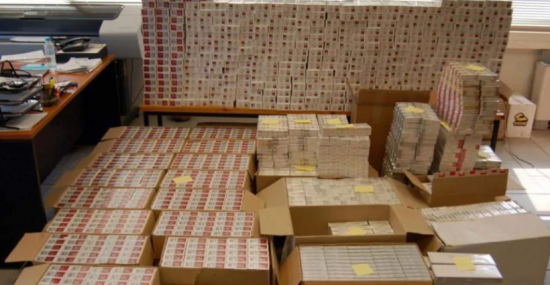 Συλλήψεις για λαθρεμπόριο τσιγάρων και καπνού – Πάνω από 184.000 τα τεμάχια