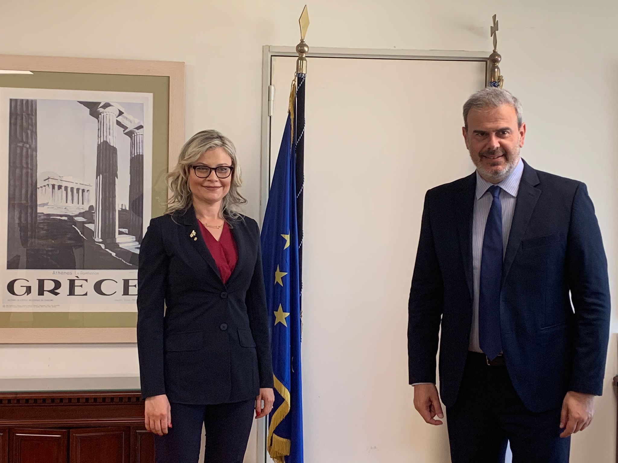 ΕΟΤ: Συνάντηση του γ.γ Δημήτρη Φραγκάκη με την Πρόεδρο των Ιταλών Πρακτόρων