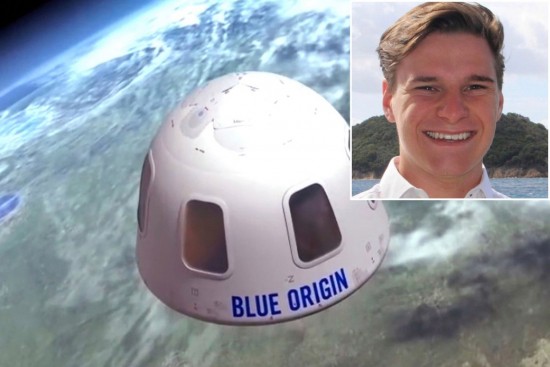Γνωρίστε τον 18χρονο που θα ταξιδέψει στο Διάστημα στο πλευρό του Τζεφ Μπέζος