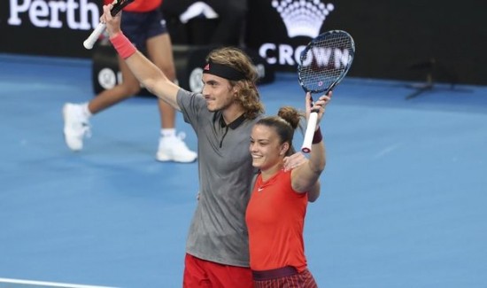 Τόκιο 2021: Τσιτσιπάς – Σάκκαρη προκρίθηκαν στα προημιτελικά στο μεικτό διπλό