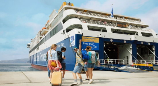 Η απόλυτη εμπειρία διακοπών ξεκινά στα πλοία της Blue Star Ferries!