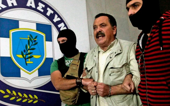 Στις φυλακές Δομοκού ο υπαρχηγός της Χ.Α Χρήστος Παππάς