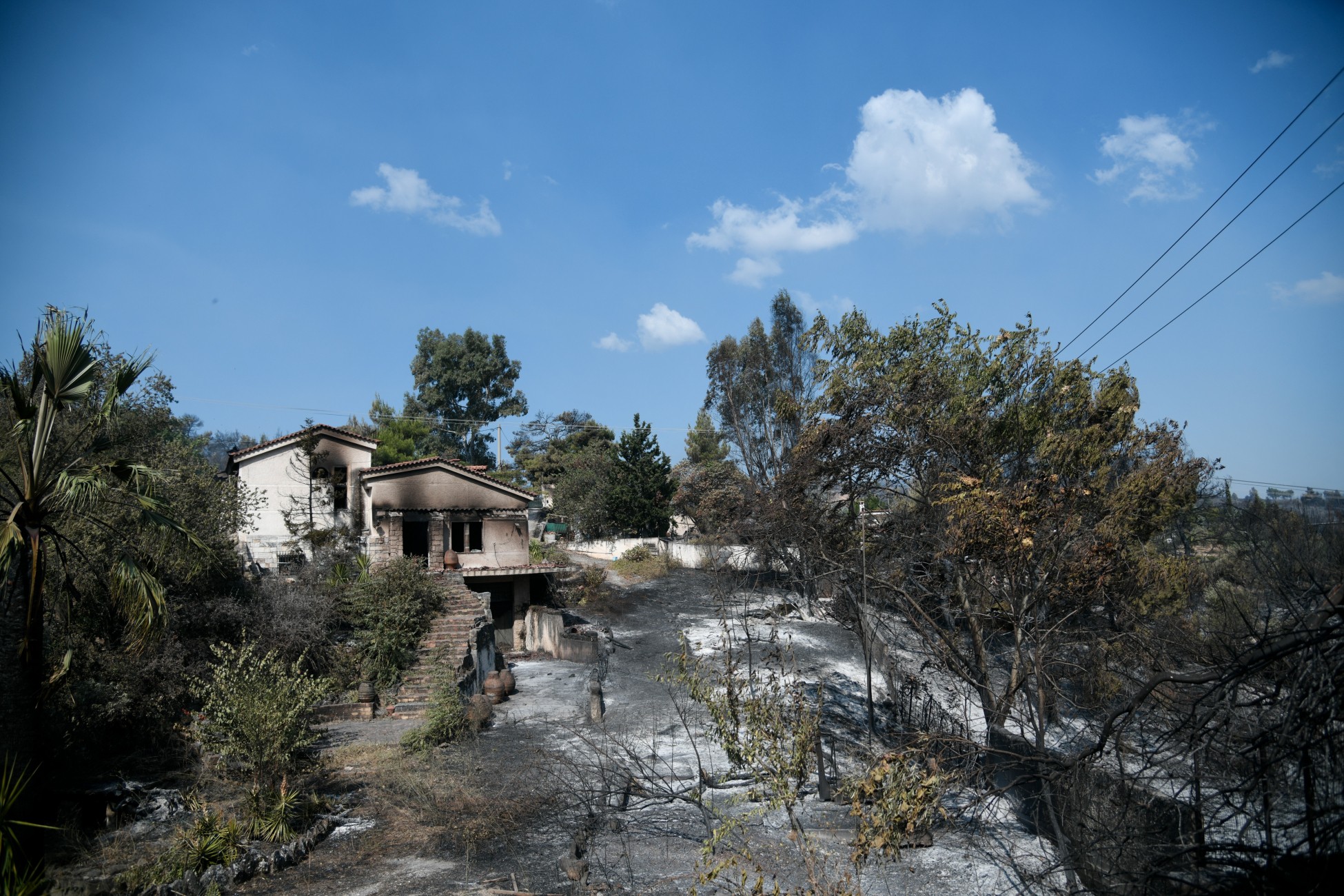 Πυρκαγιές: Συνεχίζεται η καταγραφή των ζημιών στην Αττική (vid)