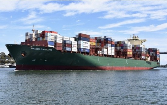 Η Danaos παρέλαβε το container ship Maersk Euphrates