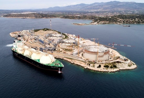 Στην Gaslog η νέα πλωτή δεξαμενή LNG στη Ρεβυθούσα