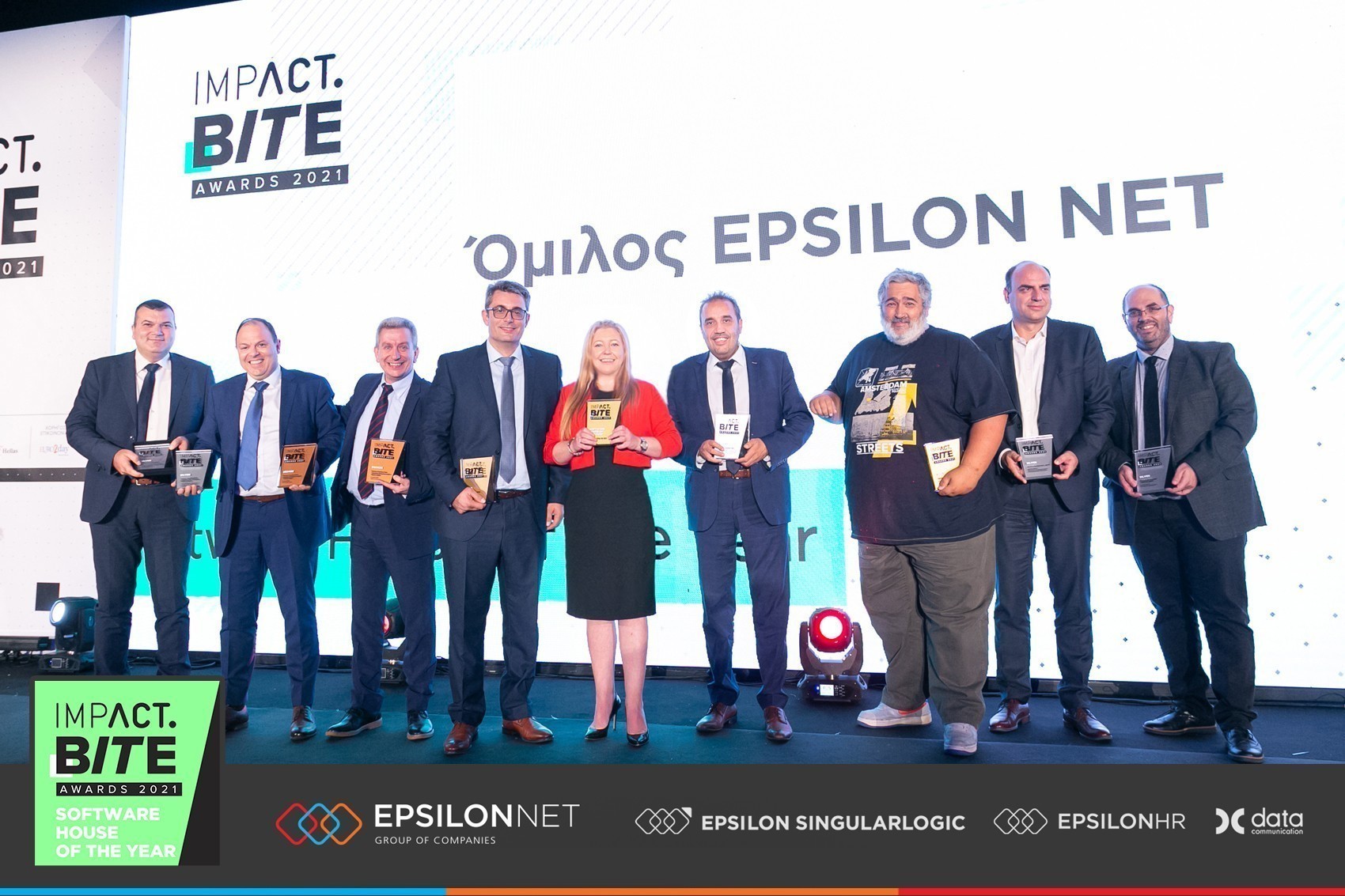 Software House of The Year o Όμιλος Epsilon Net στα φετινά IMPACT BITE Awards