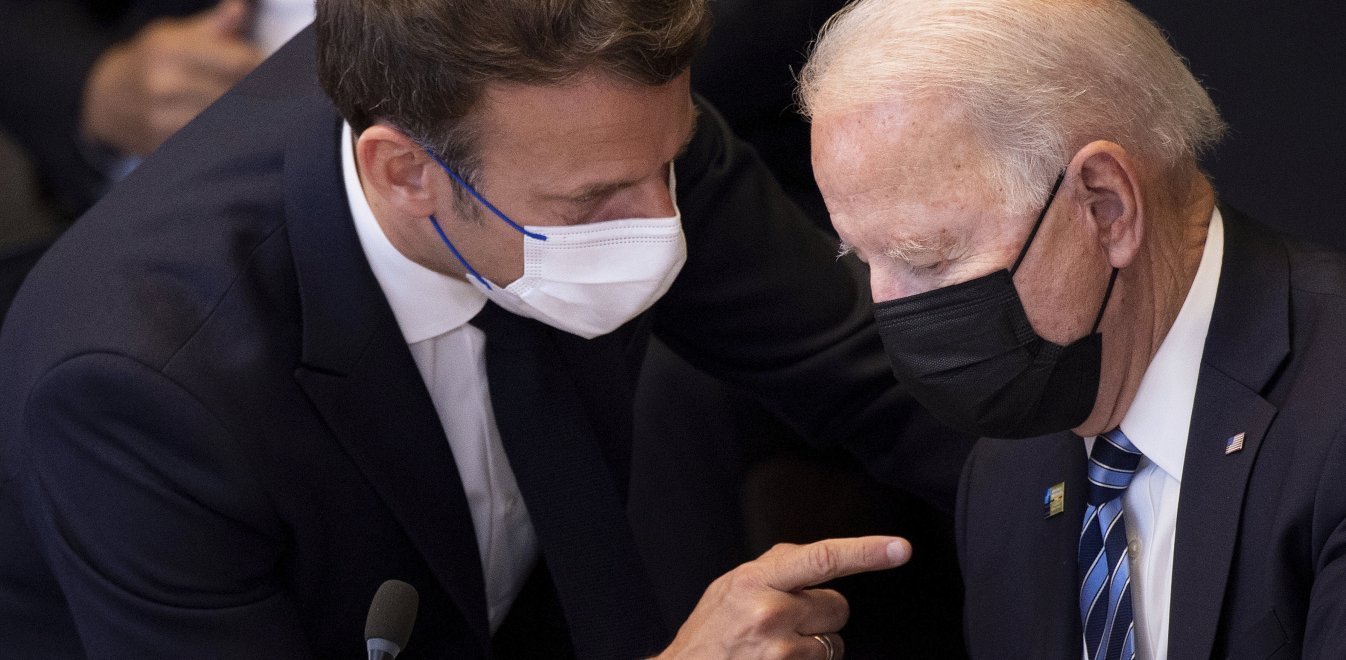 Ιταλία: Μακρόν και Μπάιντεν άφησαν πίσω τους την κρίση των υποβρυχίων