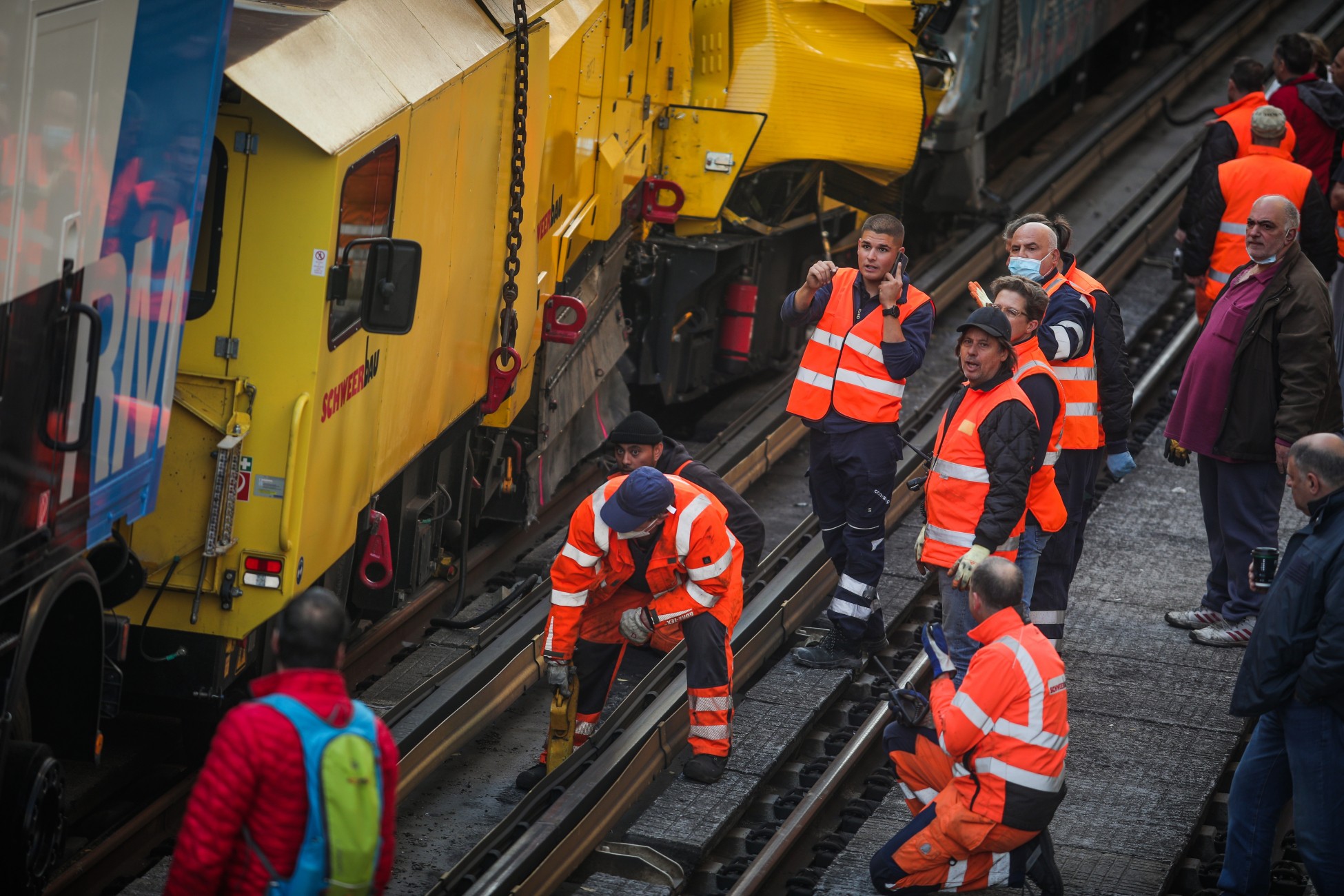 ΓΣΕΕ: Πολλά και αναπάντητα τα ερωτήματα για το δυστύχημα στον ΗΣΑΠ