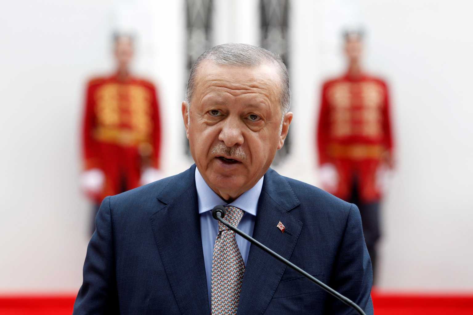 Ερντογάν: Η Τουρκία θέλει να επιλύσει τα «προβλήματα» σε Αιγαίο και Μεσόγειο