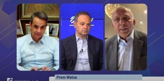Μητσοτάκης: «Βάζουμε θεμέλια για να γίνει η Ελλάδα πρωταθλήτρια» – Watsa: «Το “τίποτα δεν είναι αδύνατο” συμβαίνει τώρα στην Ελλάδα»