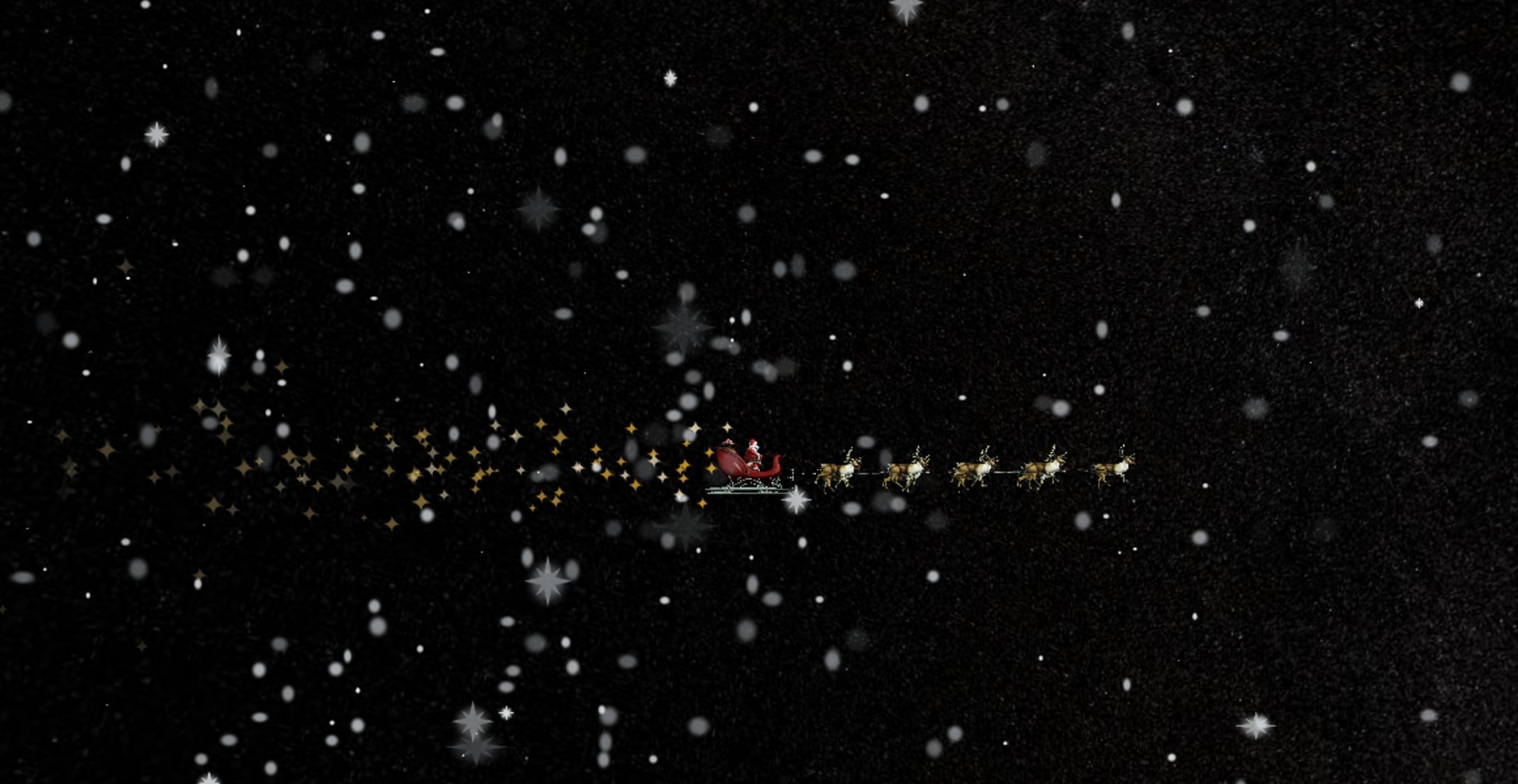 Άγιος Βασίλης: Δείτε live το ταξίδι του για να παραδώσει τα δώρα