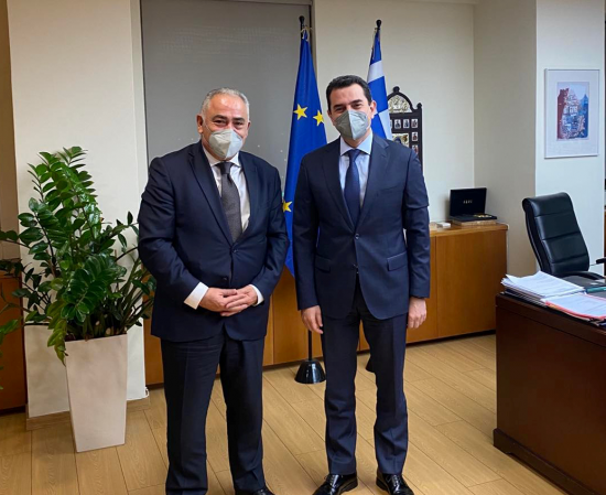 Σκρέκας: Συνεχίζεται η στήριξη της κυβέρνησης στις επιχειρήσεις για την αντιμετώπιση των ανατιμήσεων στην ενέργεια