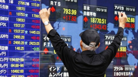 Ανοδος στις ασιατικές χρηματαγορές