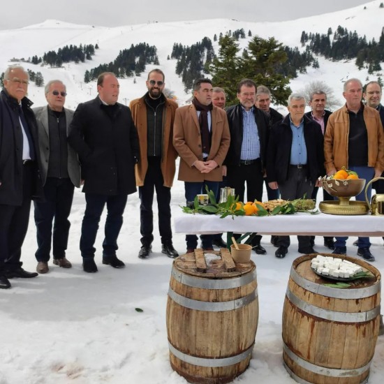 Ο Περιφερειάρχης Δυτικής Ελλάδος, κ. Νεκτάριος Φαρμάκης συμμετείχε στη γιορτή για τα 50 χρόνια του Αγροτικού Γαλακτοκομικού Συνεταιρισμού Καλαβρύτων