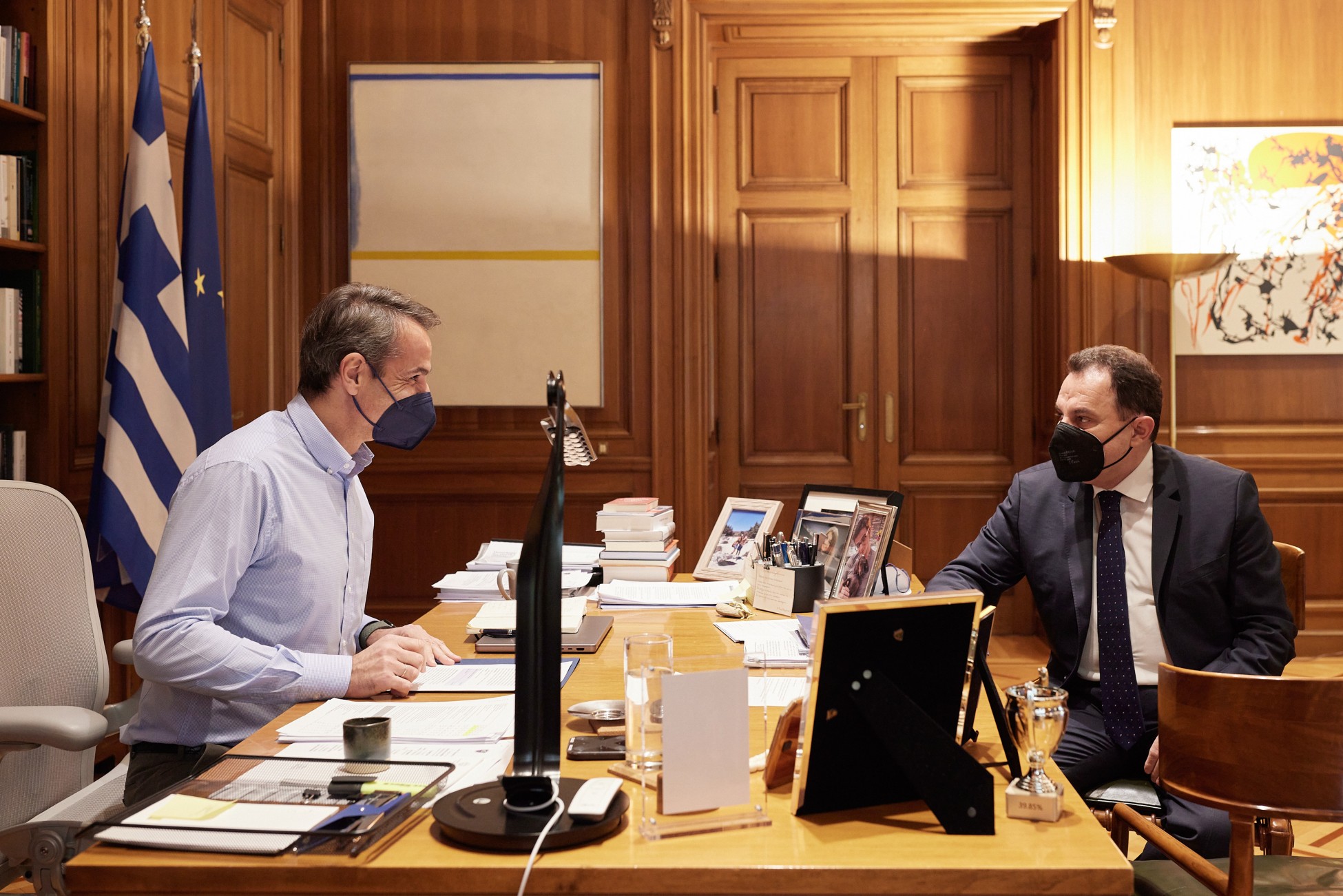 Σήμερα η σύσκεψη Μητσοτάκη – Γεωργαντά για την επάρκεια προϊόντων στην αγορά