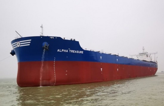 Άννα Αγγελικούση: Παρέλαβε το 2ο νεότευκτο φορτηγό πλοίο μέσα στο 2022