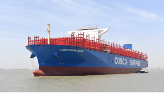 Η Cosco ναυπηγεί δύο ηλεκτρικά κινούμενα container vessels