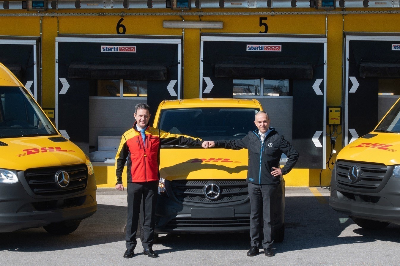 DHL Express – Mercedes-Benz: Ενώνουν τις δυνάμεις τους για «πράσινες» ταχυμεταφορές (pic)
