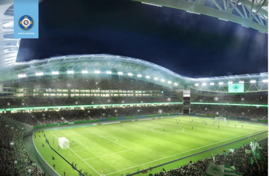 Στο Πρόγραμμα Δημοσίων Επενδύσεων του ΥΠΕΝ με 155 εκατ. ευρώ το γήπεδο του Βοτανικού