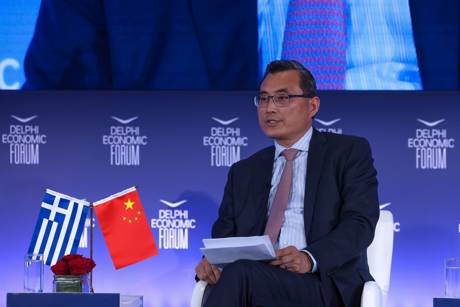 Yu Zenggang: Οι επενδύσεις στον  ΟΛΠ αποτέλεσμα της εποικοδομητικής συνεργασίας της ελληνικής – κινεζικής πλευράς