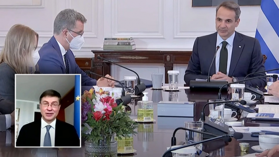 Καταβλήθηκε η δόση των €3,6 δισ. από το Ταμείο Ανάκαμψης – Τι δήλωσαν Μητσοτάκης, Ντομπρόβσκις (Upd)