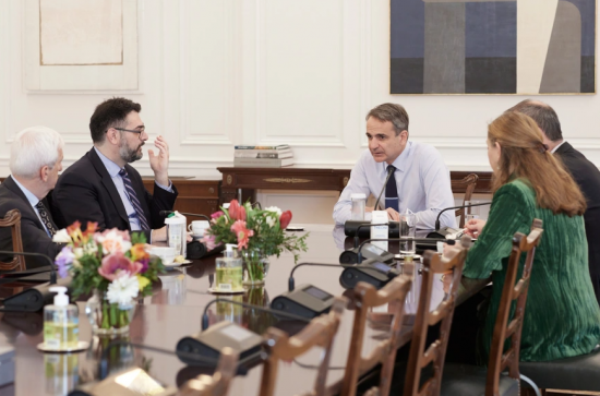 Μητσοτάκης: Συναντήθηκε με τον Γενικό Πρόξενο στη Μαριούπολη Μανώλη Ανδρουλάκη