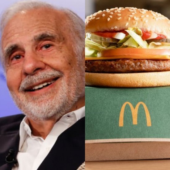 Ο ακτιβιστής επενδυτής Καρλ Άικαν τα βάζει με τα… μπιφτέκια των McDonald’s